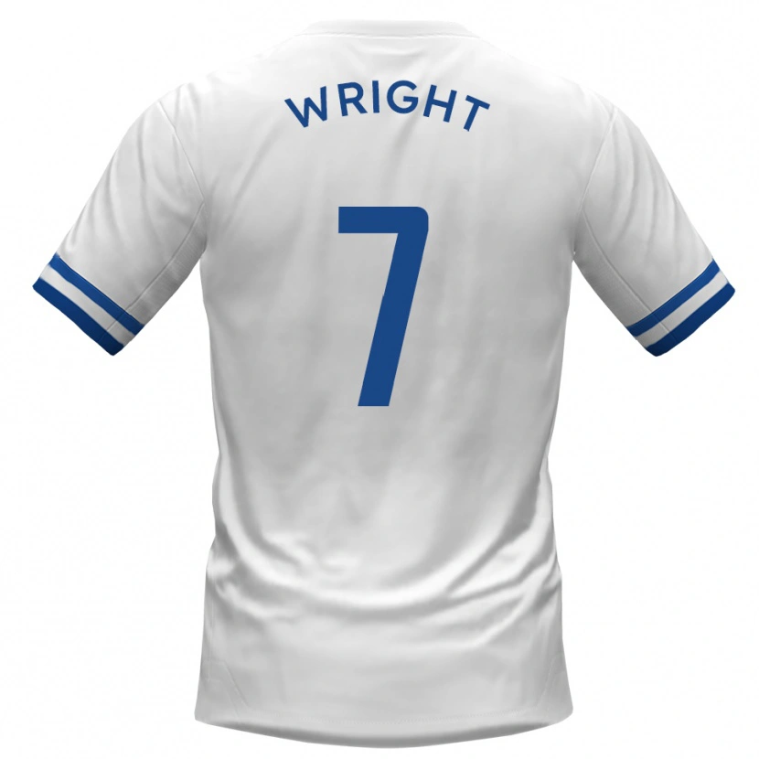 Danxen Män Max Wright #7 Vit Blå Bortatröja Matchtröjor 2025/26 Tröjor T-Tröja