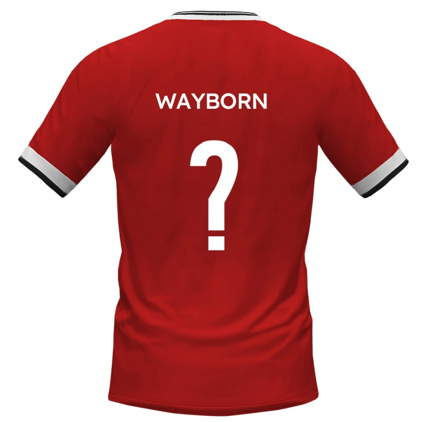 Danxen Män Luke Wayborn #0 Vit Svart Bortatröja Matchtröjor 2025/26 Tröjor T-Tröja
