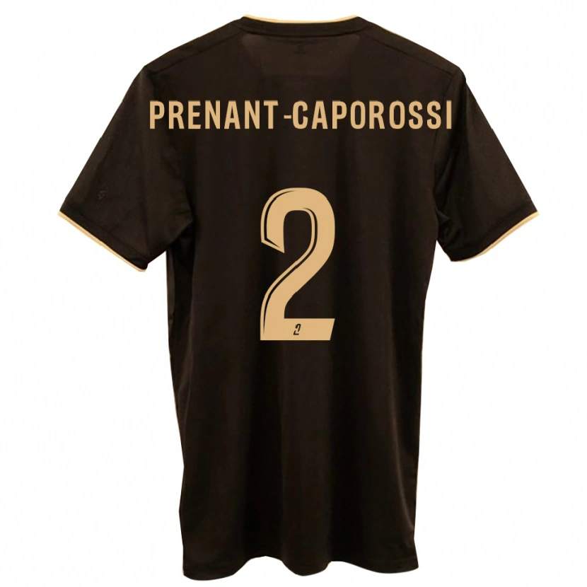 Danxen Män Julien Prenant-Caporossi #2 Blå Röd Bortatröja Matchtröjor 2025/26 Tröjor T-Tröja