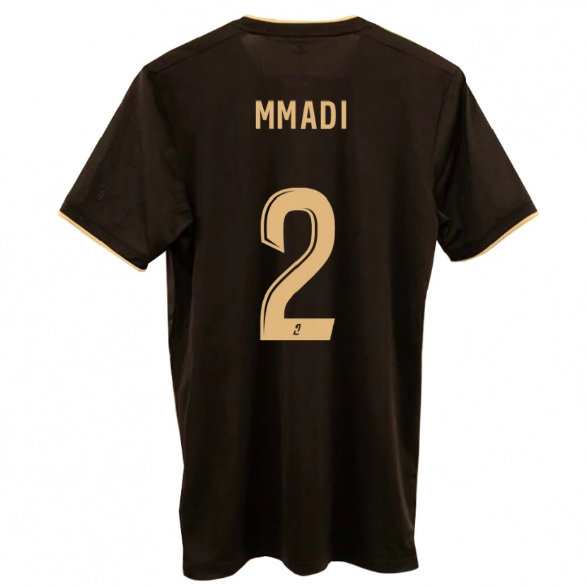 Danxen Män Rouchidy Mmadi #2 Blå Röd Bortatröja Matchtröjor 2025/26 Tröjor T-Tröja