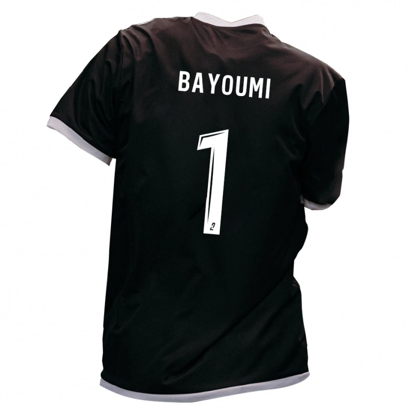 Danxen Män Gibril Bayoumi #1 Svart Guld Bortatröja Matchtröjor 2025/26 Tröjor T-Tröja