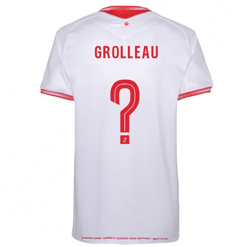 Danxen Män Méline Grolleau #0 Svart Röd Bortatröja Matchtröjor 2025/26 Tröjor T-Tröja