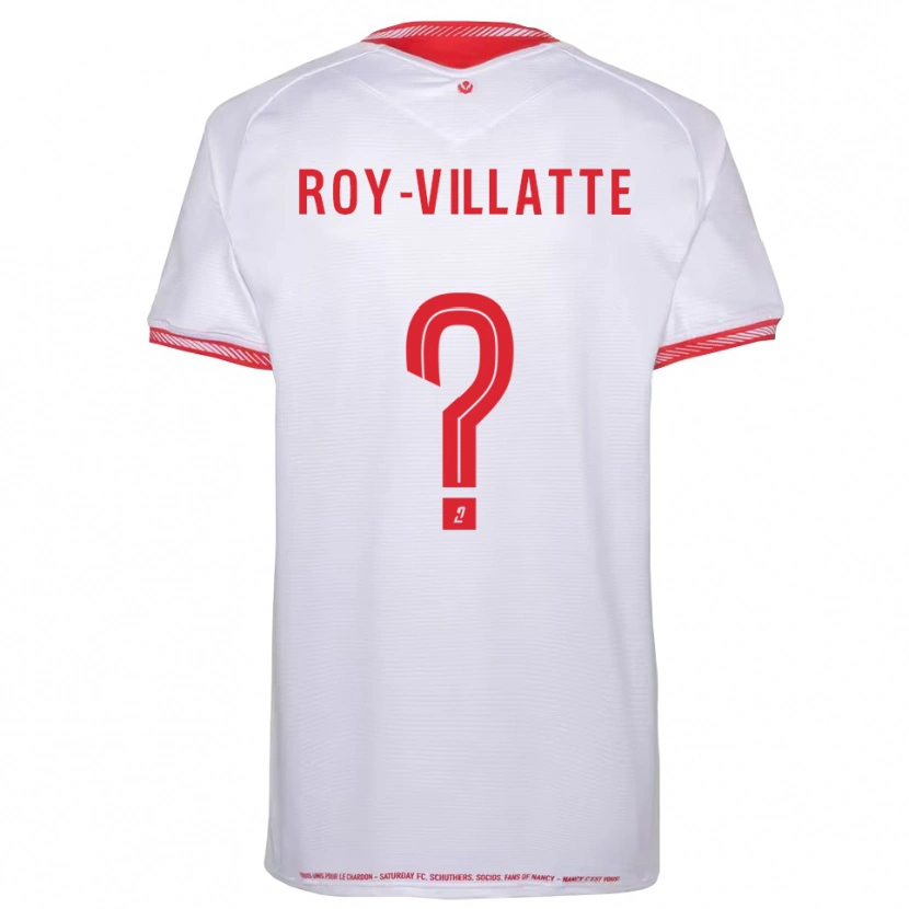 Danxen Män Mathilde Roy-Villatte #0 Svart Röd Bortatröja Matchtröjor 2025/26 Tröjor T-Tröja