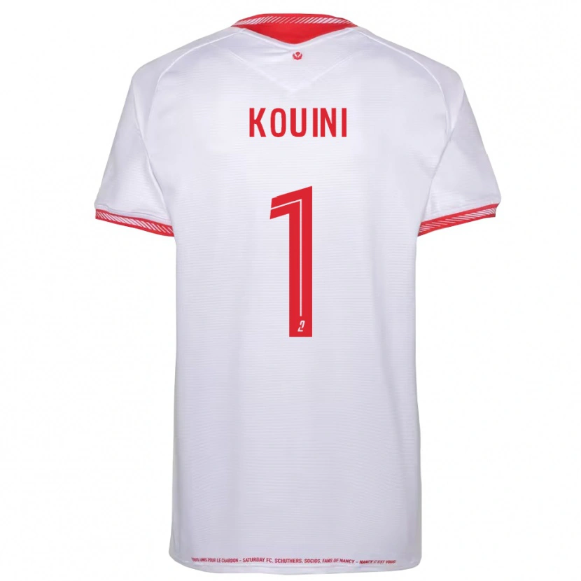 Danxen Män Yanis Kouini #1 Svart Röd Bortatröja Matchtröjor 2025/26 Tröjor T-Tröja