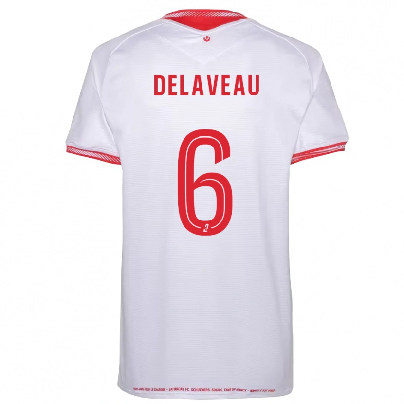 Danxen Män Yanis Delaveau #6 Svart Röd Bortatröja Matchtröjor 2025/26 Tröjor T-Tröja