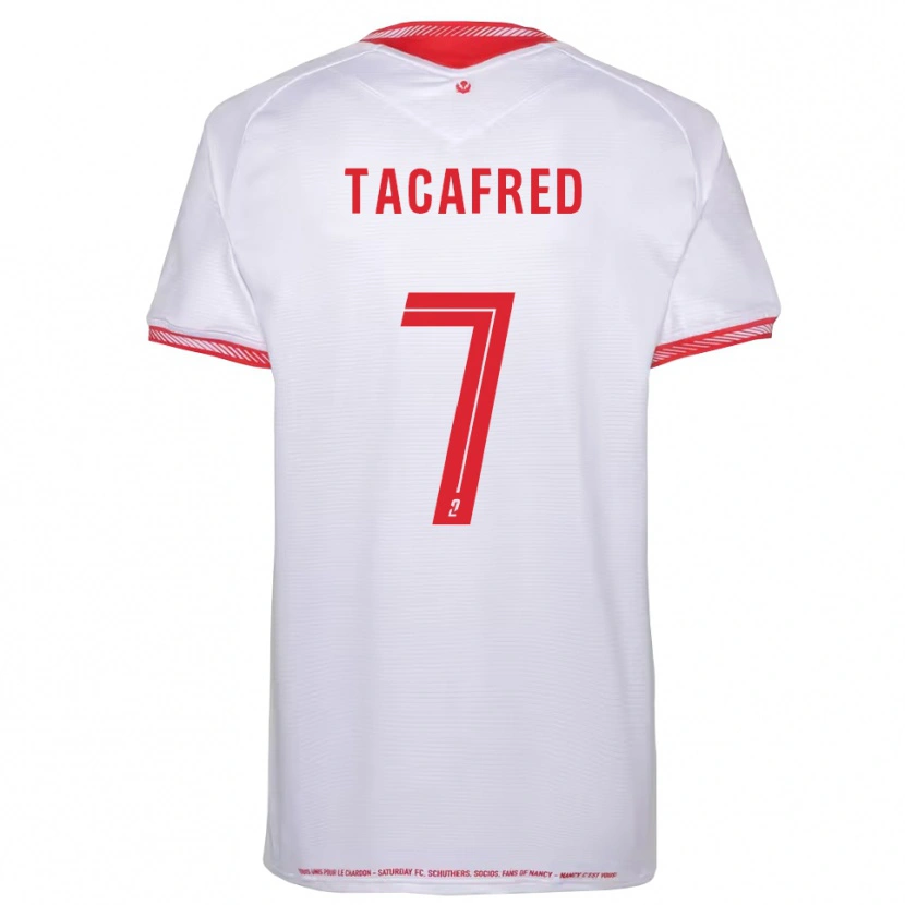 Danxen Män Enzo Tacafred #7 Svart Röd Bortatröja Matchtröjor 2025/26 Tröjor T-Tröja