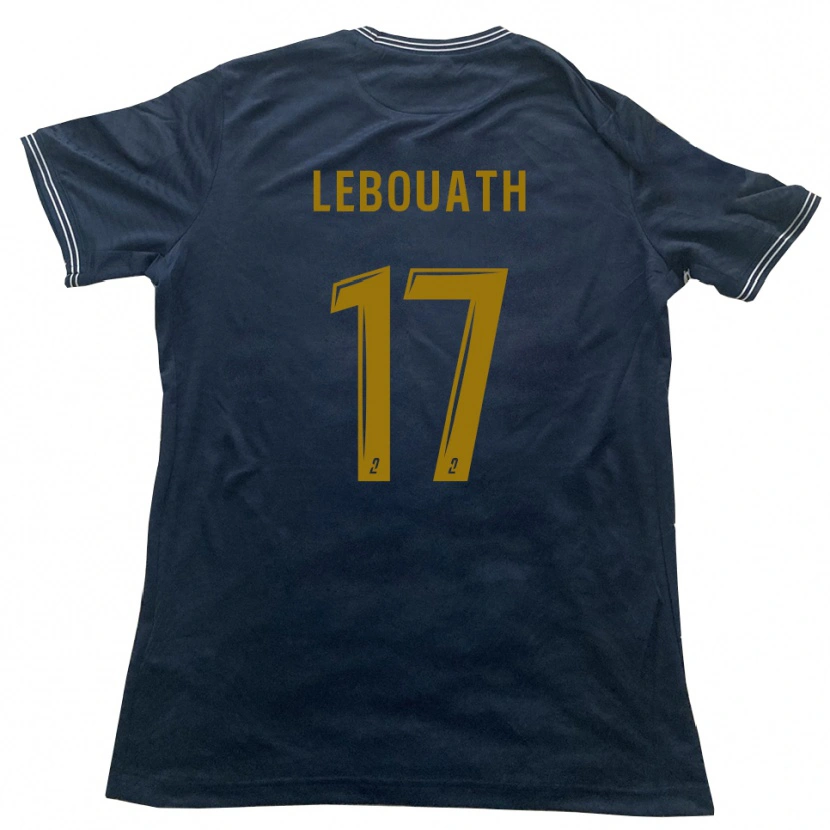 Danxen Män Salif Lebouath #17 Marin Guld Bortatröja Matchtröjor 2025/26 Tröjor T-Tröja
