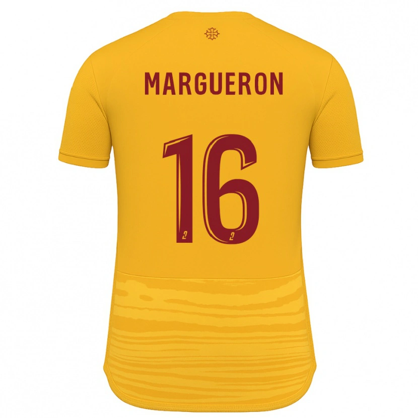 Danxen Män Lucas Margueron #16 Orange Burgundy Bortatröja Matchtröjor 2025/26 Tröjor T-Tröja
