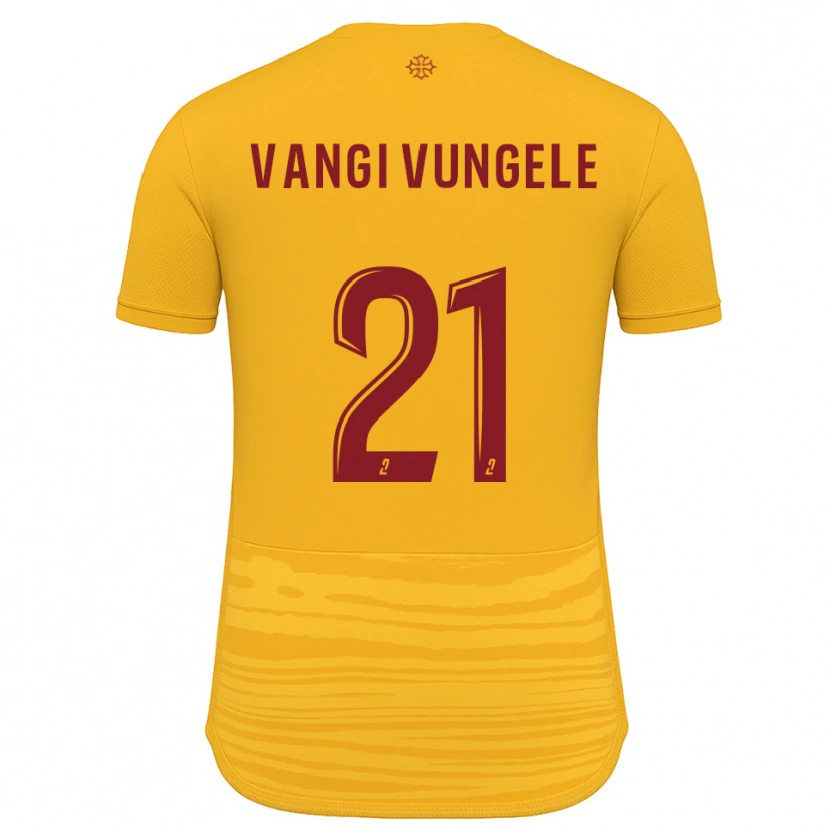 Danxen Män Dylan Vangi #21 Orange Burgundy Bortatröja Matchtröjor 2025/26 Tröjor T-Tröja