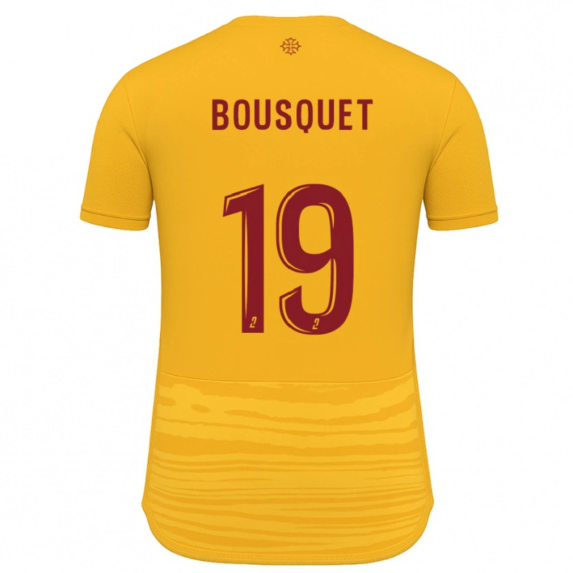 Danxen Män Marie Bousquet #19 Orange Burgundy Bortatröja Matchtröjor 2025/26 Tröjor T-Tröja