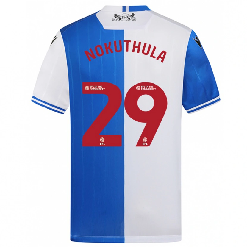 Danxen Kvinnor Faith Nokuthula #29 Blå Vit Hemmatröja Matchtröjor 2025/26 Tröjor T-Tröja