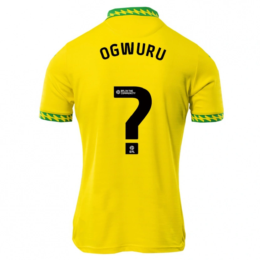 Danxen Kvinnor Daniel Ogwuru #0 Vit Grön Hemmatröja Matchtröjor 2025/26 Tröjor T-Tröja