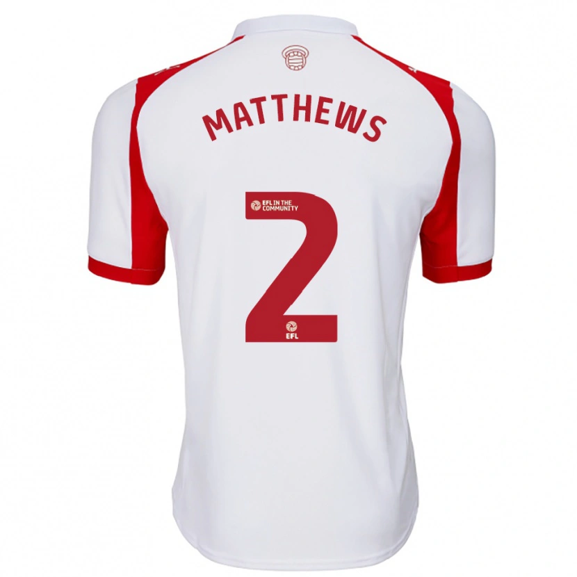 Danxen Kvinnor Abdulhalim Okunola #2 Vit Röd Hemmatröja Matchtröjor 2025/26 Tröjor T-Tröja