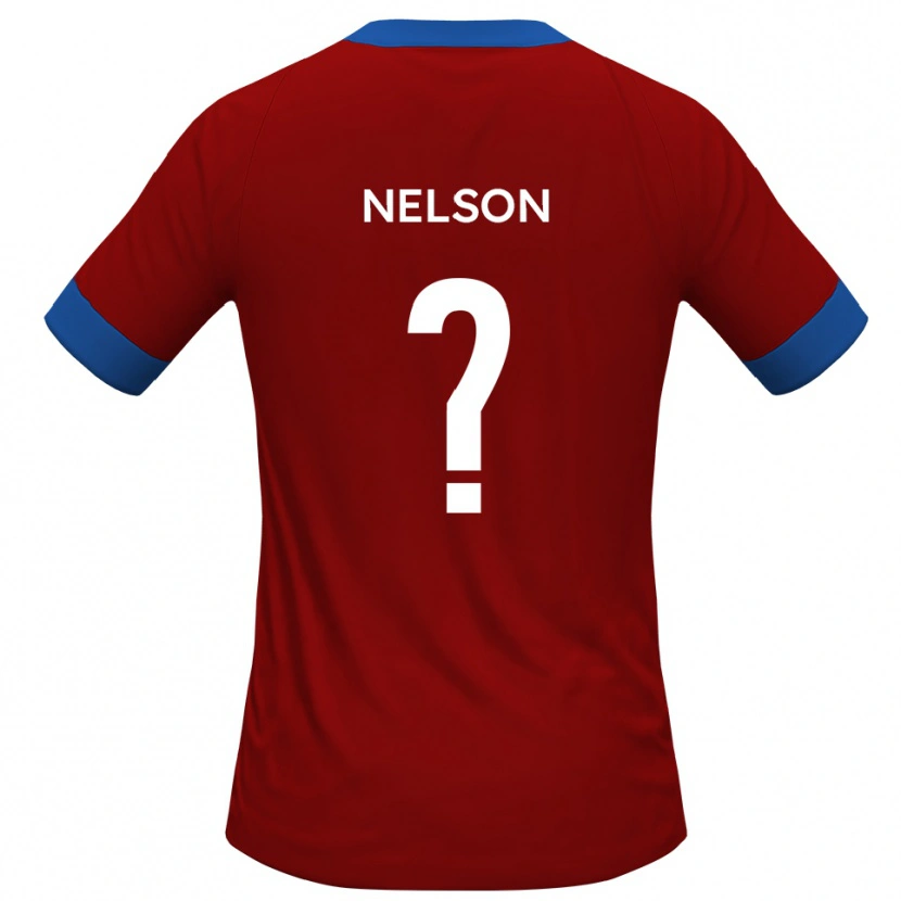Danxen Kvinnor Toby Nelson #0 Rött Blått Hemmatröja Matchtröjor 2025/26 Tröjor T-Tröja