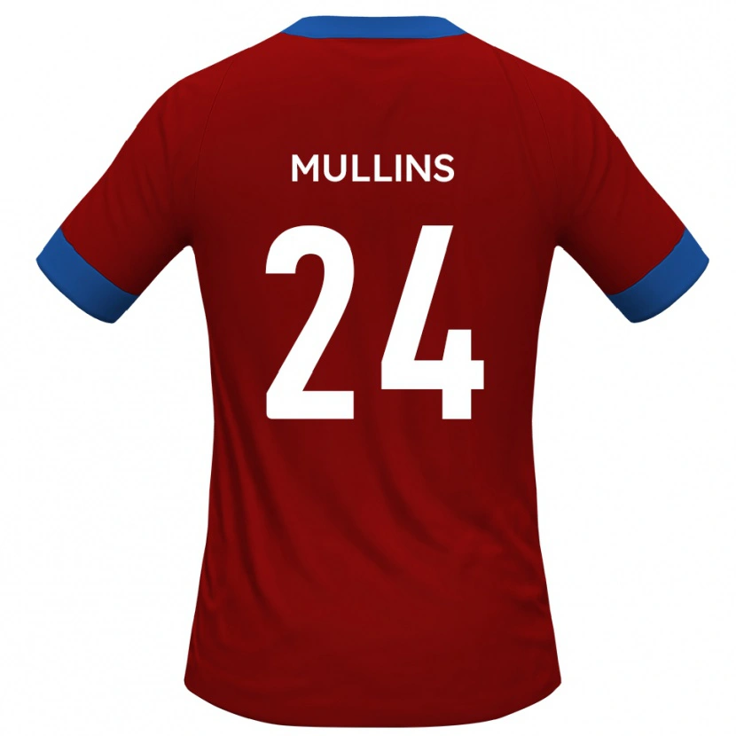 Danxen Kvinnor Maxwell Mullins #24 Rött Blått Hemmatröja Matchtröjor 2025/26 Tröjor T-Tröja