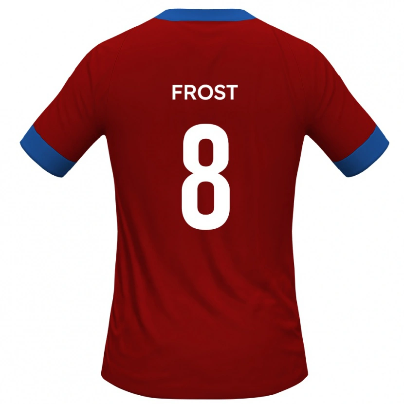 Danxen Kvinnor Tyler Frost #8 Rött Blått Hemmatröja Matchtröjor 2025/26 Tröjor T-Tröja