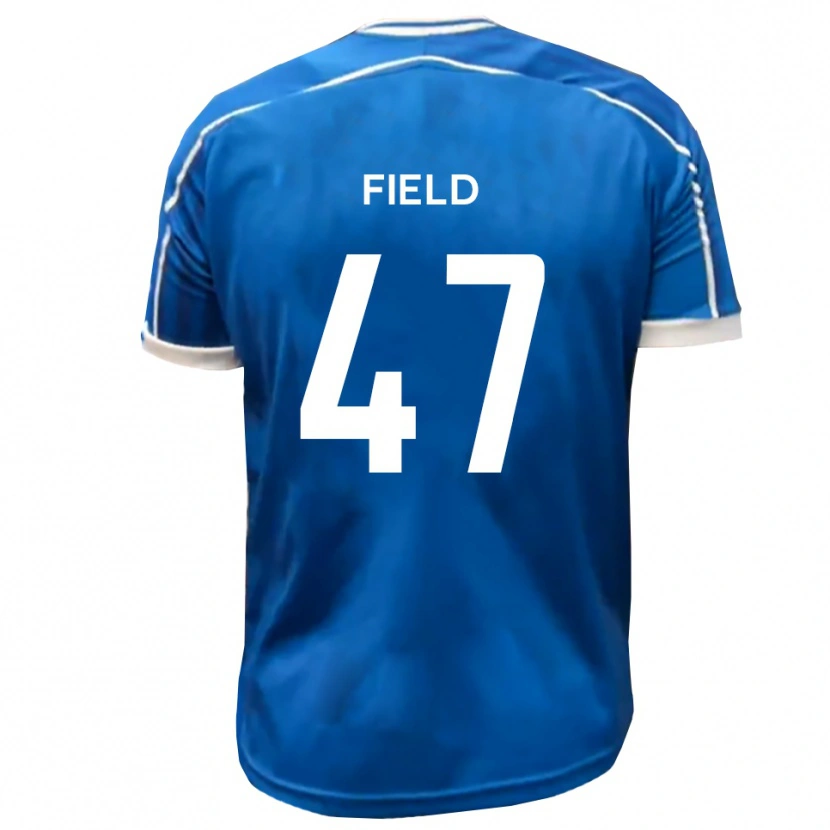 Danxen Kvinnor Tyler Field #47 Blå Vit Hemmatröja Matchtröjor 2025/26 Tröjor T-Tröja