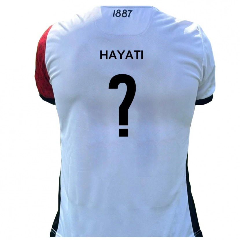 Danxen Kvinnor Kooshan Hayati #0 Röd Vit Hemmatröja Matchtröjor 2025/26 Tröjor T-Tröja