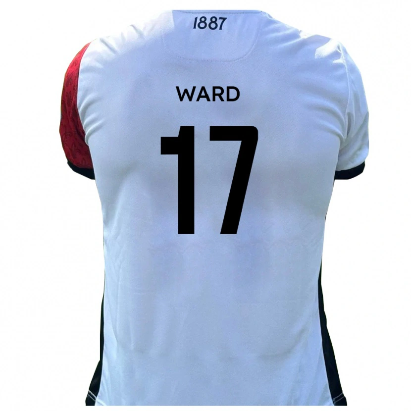 Danxen Kvinnor Matt Ward #17 Röd Vit Hemmatröja Matchtröjor 2025/26 Tröjor T-Tröja