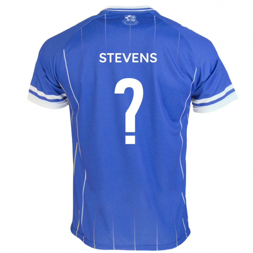 Danxen Kvinnor James Stevens #0 Kungligt Blått Hemmatröja Matchtröjor 2025/26 Tröjor T-Tröja