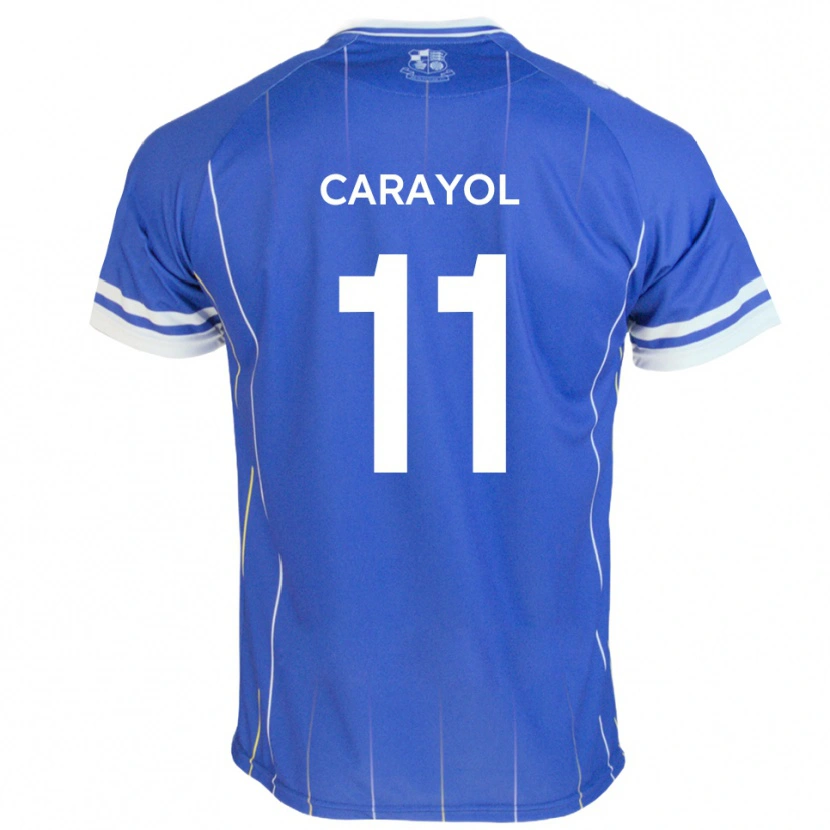 Danxen Kvinnor Mustapha Carayol #11 Kungligt Blått Hemmatröja Matchtröjor 2025/26 Tröjor T-Tröja