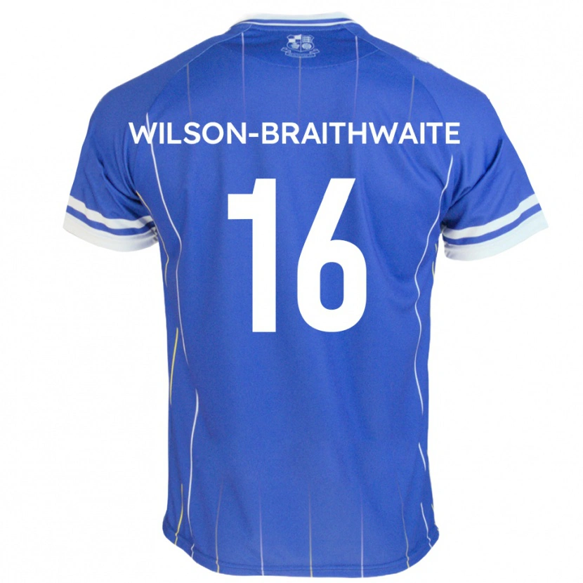 Danxen Kvinnor Makai Wilson-Braithwaite #16 Kungligt Blått Hemmatröja Matchtröjor 2025/26 Tröjor T-Tröja