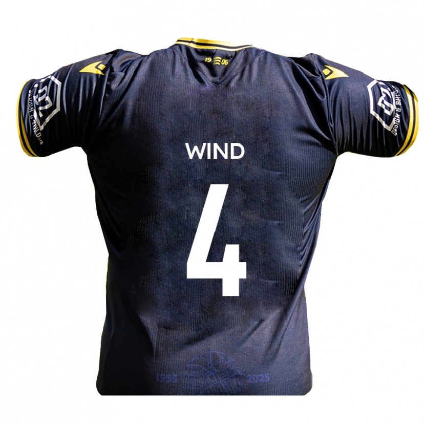 Danxen Kvinnor George Wind #4 Marin Gul Hemmatröja Matchtröjor 2025/26 Tröjor T-Tröja