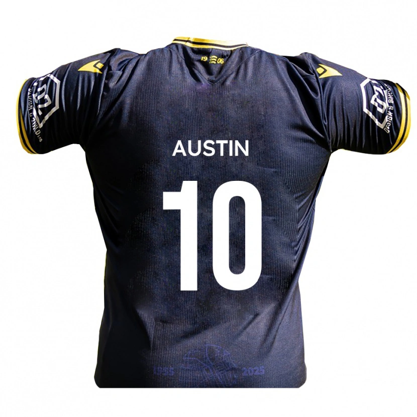 Danxen Kvinnor Sam Austin #10 Marin Gul Hemmatröja Matchtröjor 2025/26 Tröjor T-Tröja