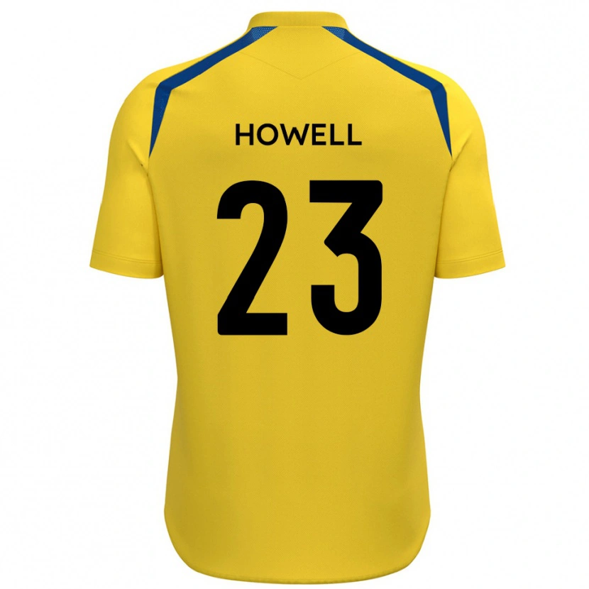 Danxen Kvinnor Finn Howell #23 Gul Blå Hemmatröja Matchtröjor 2025/26 Tröjor T-Tröja