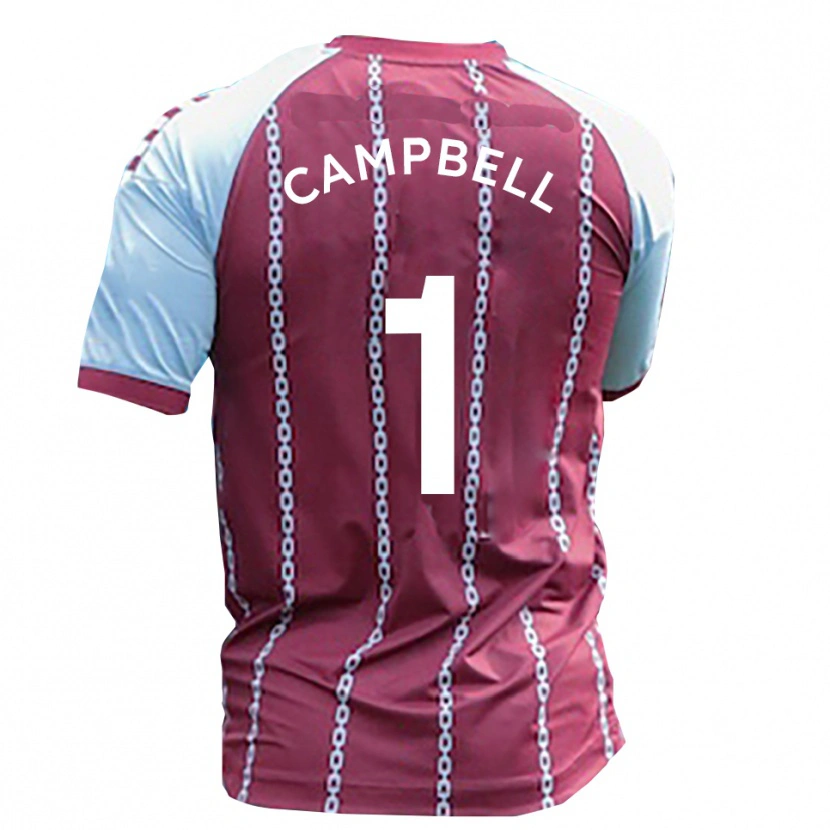 Danxen Kvinnor Maison Campbell #1 Himmelsblå Rost Röd Hemmatröja Matchtröjor 2025/26 Tröjor T-Tröja