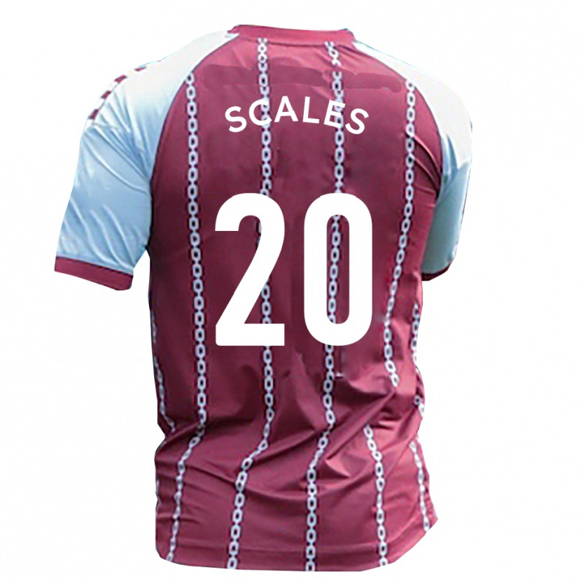 Danxen Kvinnor Kian Scales #20 Himmelsblå Rost Röd Hemmatröja Matchtröjor 2025/26 Tröjor T-Tröja