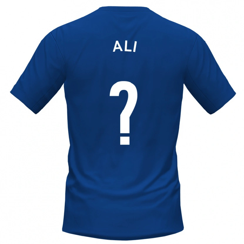 Danxen Kvinnor Kameron Ali #0 Blå Vit Hemmatröja Matchtröjor 2025/26 Tröjor T-Tröja