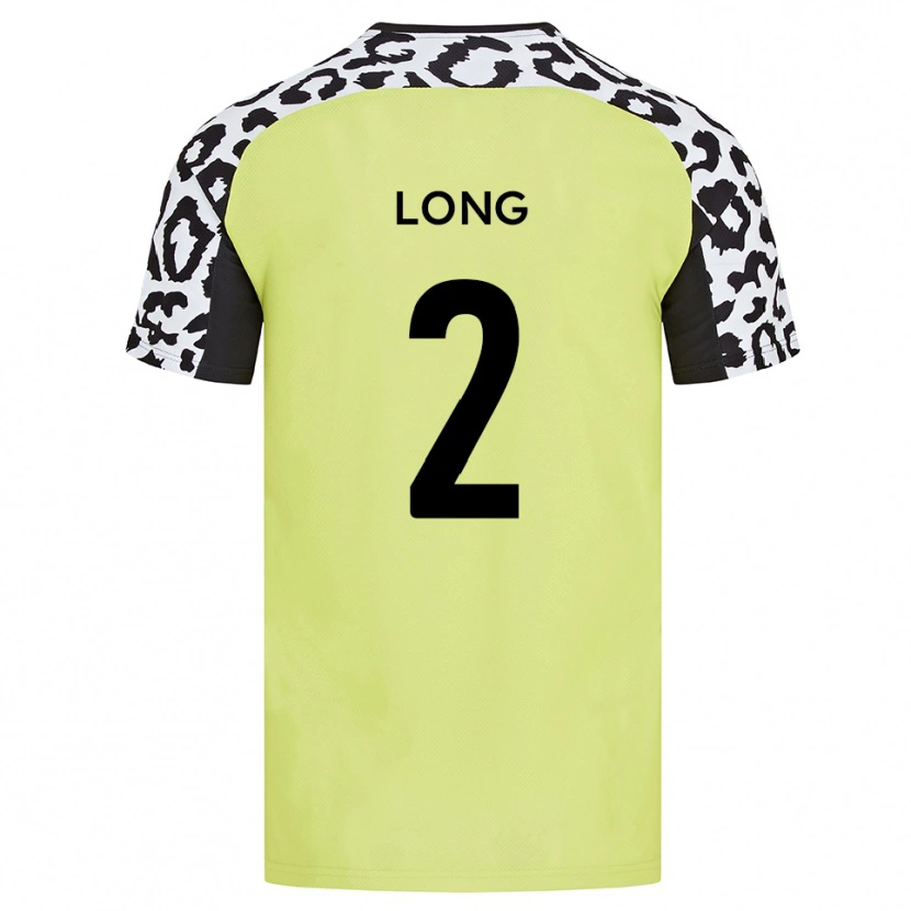 Danxen Kvinnor Sean Long #2 Fluorescerande Gul Hemmatröja Matchtröjor 2025/26 Tröjor T-Tröja