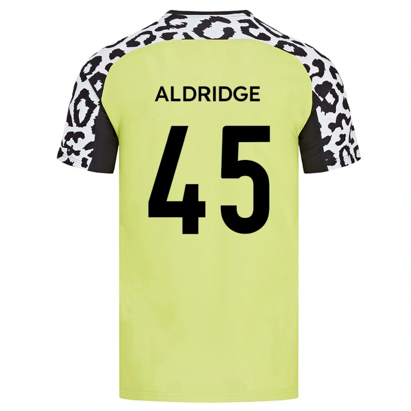 Danxen Kvinnor Jesse Aldridge #45 Fluorescerande Gul Hemmatröja Matchtröjor 2025/26 Tröjor T-Tröja
