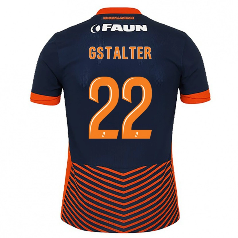Danxen Kvinnor Lola Gstalter #22 Midnattsblå Orange Hemmatröja Matchtröjor 2025/26 Tröjor T-Tröja
