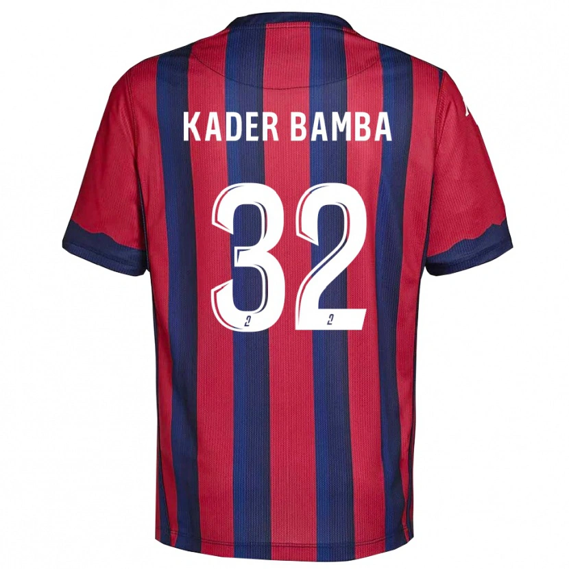 Danxen Kvinnor Abdoul Kader Bamba #32 Burgundy Marin Hemmatröja Matchtröjor 2025/26 Tröjor T-Tröja