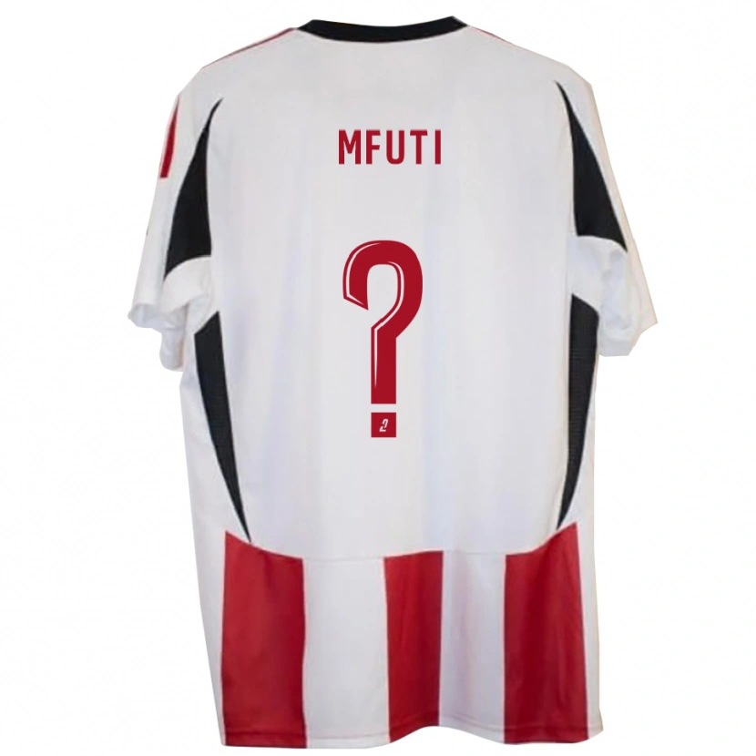 Danxen Kvinnor Dorian Mfuti #0 Röd Blå Hemmatröja Matchtröjor 2025/26 Tröjor T-Tröja