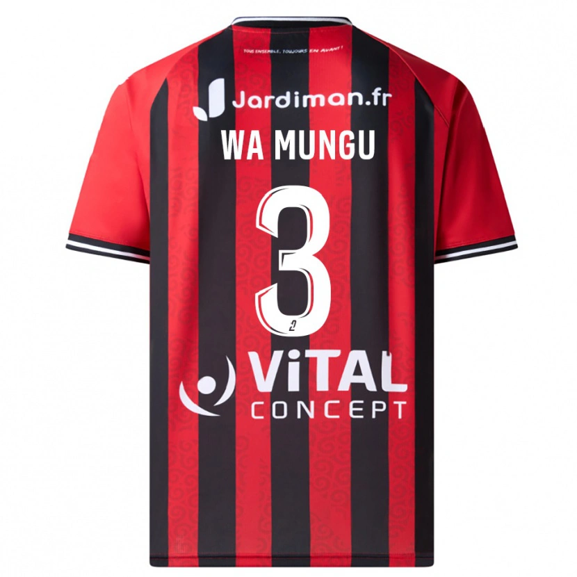 Danxen Kvinnor Vimoj Muntu Wa Mungu #3 Röd Svart Hemmatröja Matchtröjor 2025/26 Tröjor T-Tröja