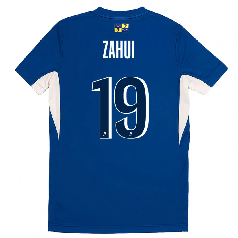 Danxen Kvinnor Nesta Zahui #19 Blå Marin Hemmatröja Matchtröjor 2025/26 Tröjor T-Tröja