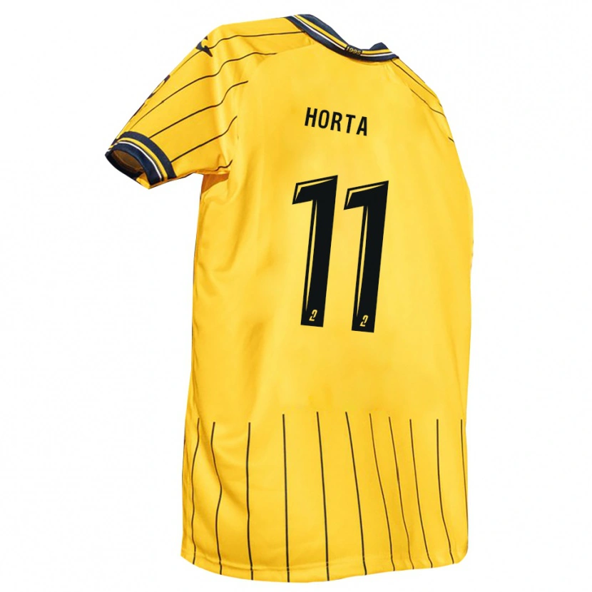 Danxen Kvinnor Erwan Horta #11 Gul Marin Hemmatröja Matchtröjor 2025/26 Tröjor T-Tröja
