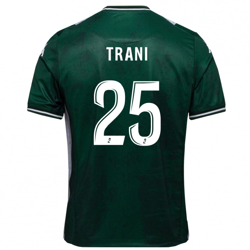 Danxen Kvinnor Guillaume Trani #25 Grön Vit Hemmatröja Matchtröjor 2025/26 Tröjor T-Tröja