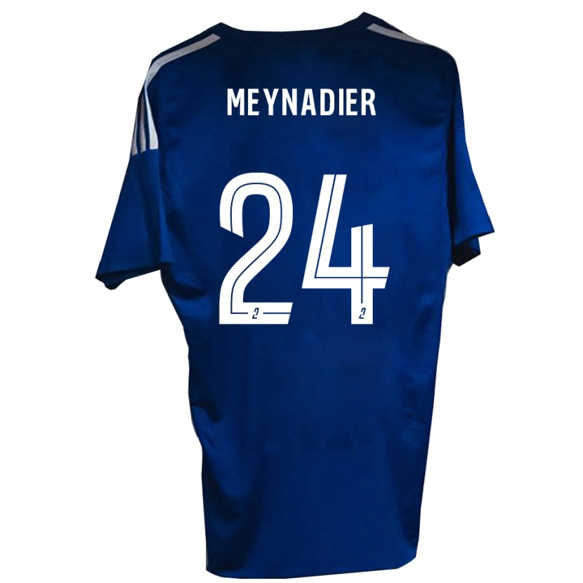 Danxen Kvinnor Tom Meynadier #24 Blå Vit Hemmatröja Matchtröjor 2025/26 Tröjor T-Tröja