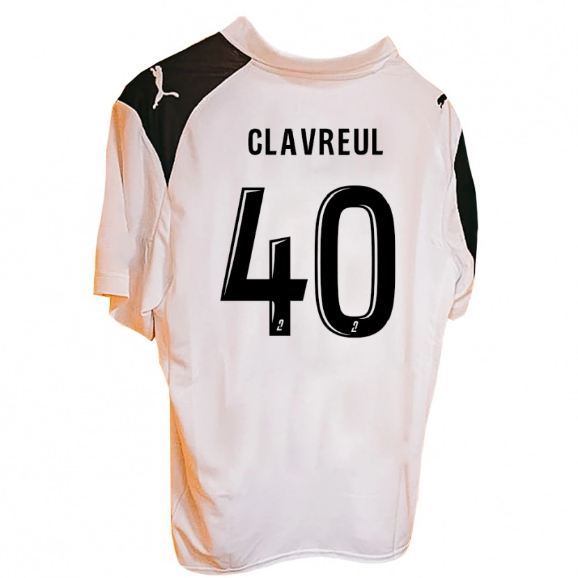 Danxen Kvinnor Ethan Clavreul #40 Orange Svart Hemmatröja Matchtröjor 2025/26 Tröjor T-Tröja