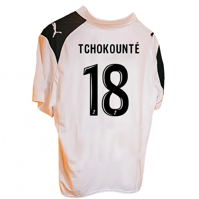 Danxen Kvinnor Malik Tchokounté #18 Orange Svart Hemmatröja Matchtröjor 2025/26 Tröjor T-Tröja