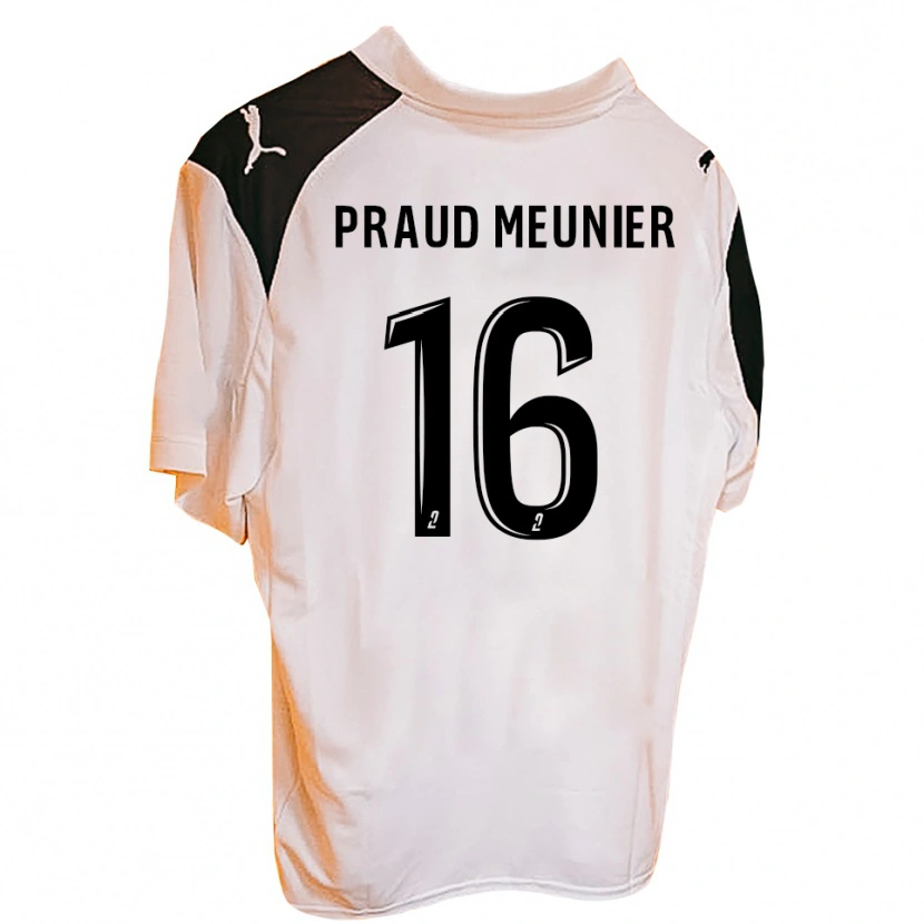 Danxen Kvinnor Nolhan Praud Meunier #16 Orange Svart Hemmatröja Matchtröjor 2025/26 Tröjor T-Tröja
