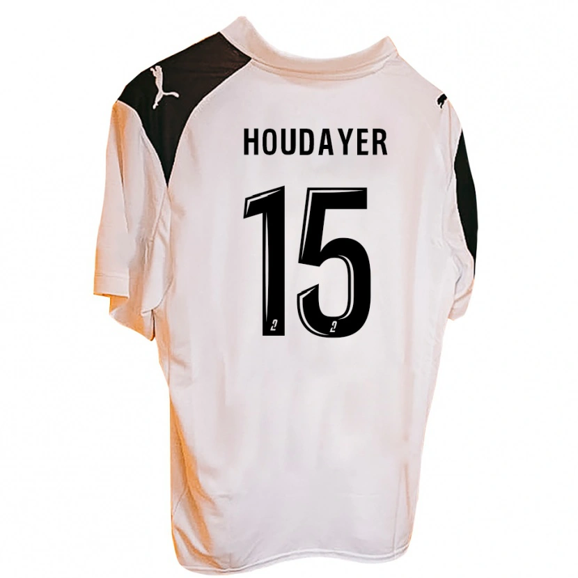 Danxen Kvinnor Mathys Houdayer #15 Orange Svart Hemmatröja Matchtröjor 2025/26 Tröjor T-Tröja