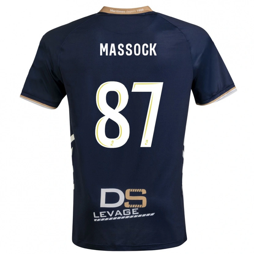 Danxen Kvinnor Théna Massock #87 Marin Guld Hemmatröja Matchtröjor 2025/26 Tröjor T-Tröja