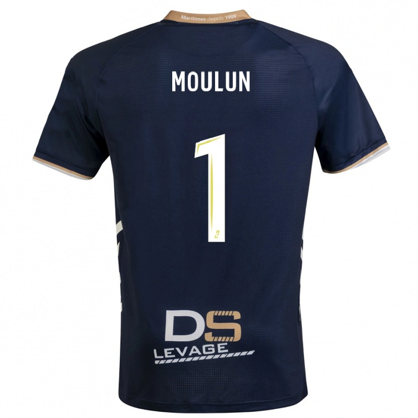Danxen Kvinnor Clément Moulun #1 Marin Guld Hemmatröja Matchtröjor 2025/26 Tröjor T-Tröja