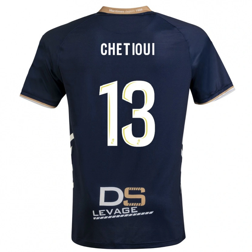 Danxen Kvinnor Shain Chetioui #13 Marin Guld Hemmatröja Matchtröjor 2025/26 Tröjor T-Tröja