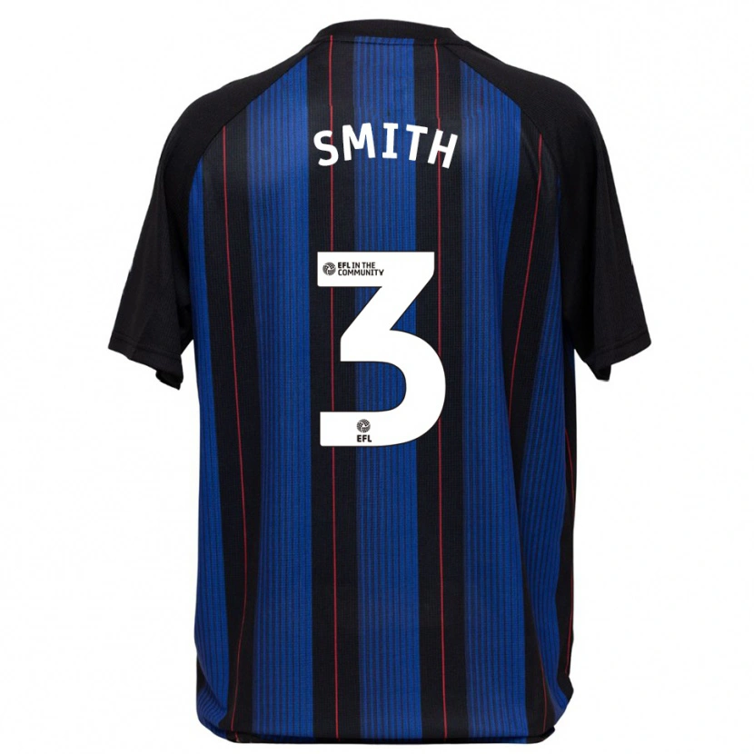 Danxen Kvinnor Tyler Smith #3 Blå Svart Bortatröja Matchtröjor 2025/26 Tröjor T-Tröja